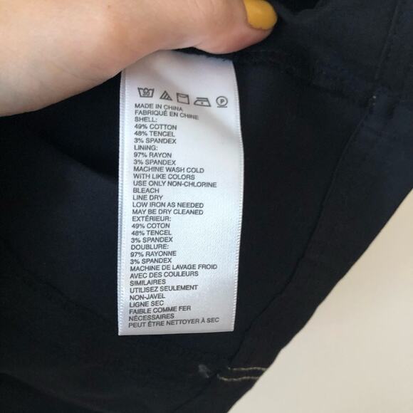 Urban Outfitters Devon Black Contrast Stitch Mini Dress - Picture 6 of 6